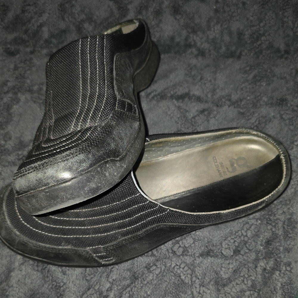 Cole Haan 11.5 Black Slip-On Men's Shoes (Frank #2)